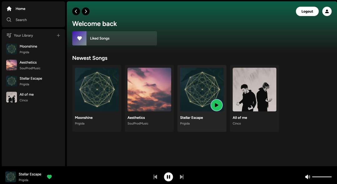 spotify clone